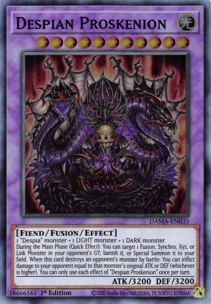 Despian Proskenion [DAMA-EN035] Super Rare (ONLINE ORDER ONLY)