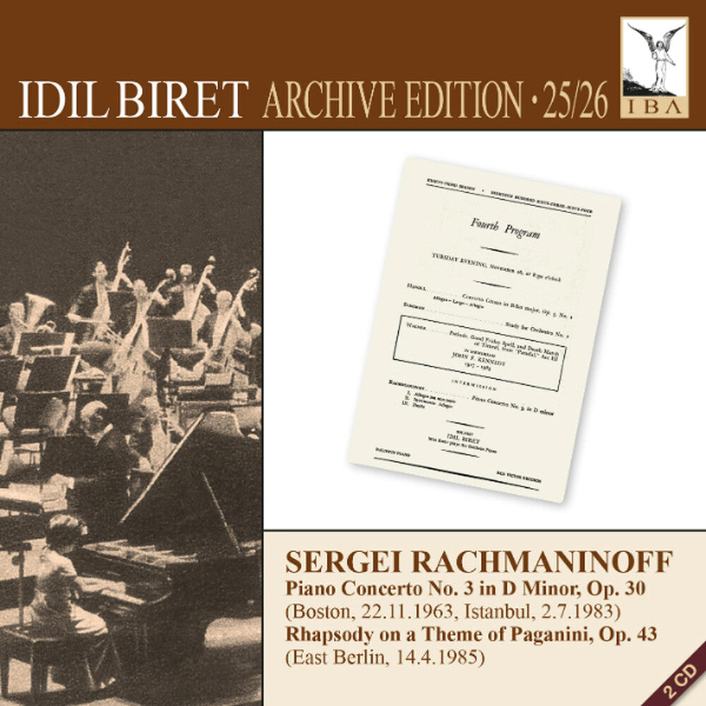 Rachmaninoff: Pno Concerto No. 3 & Rhapsody On A [CD]