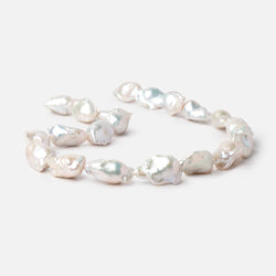 14-21mm Off White Ultra Baroque Freshwater Pearls 16 inch 17 Beads AA (ONLINE ORDER ONLY)