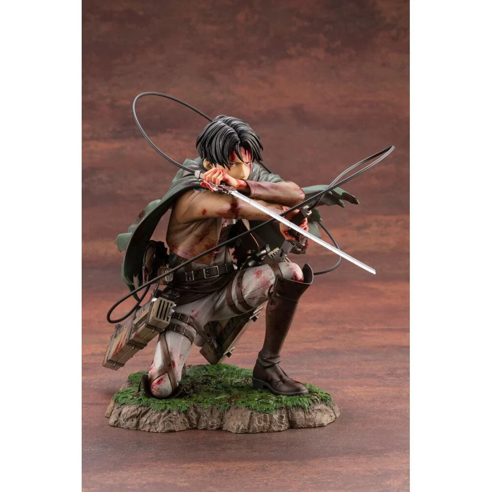 Attack on Titan Levi Fortitude Version ARTFX J 1:7 Scale Statue (ONLINE ORDER ONLY)