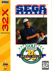 Golf Magazine Presents 36 Great Holes Starring Fred Couples 32X (Sega Genesis) (ONLINE ORDER ONLY)