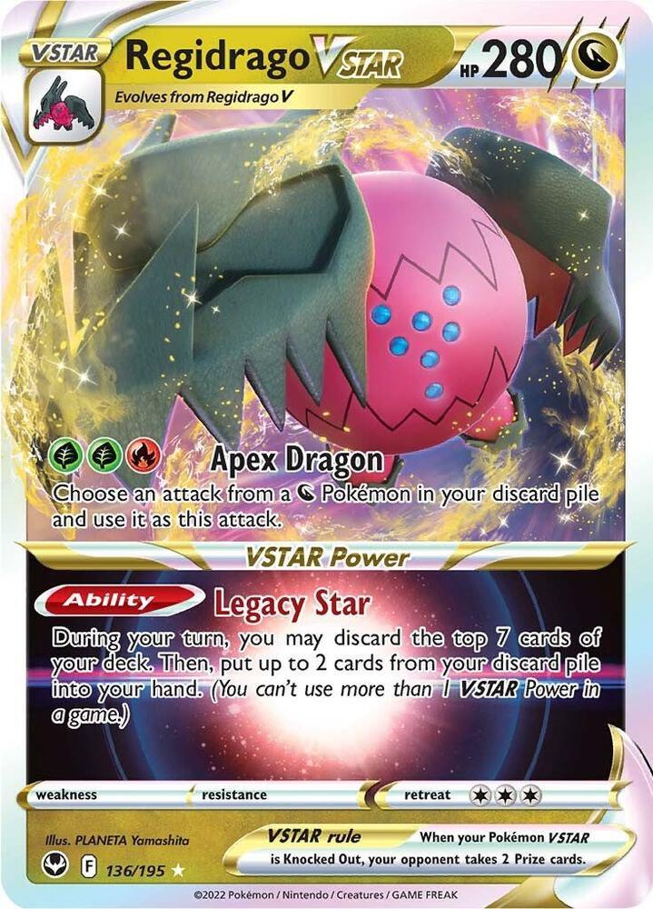Regidrago VSTAR (136/195) [Sword & Shield: Silver Tempest] (Online Only)