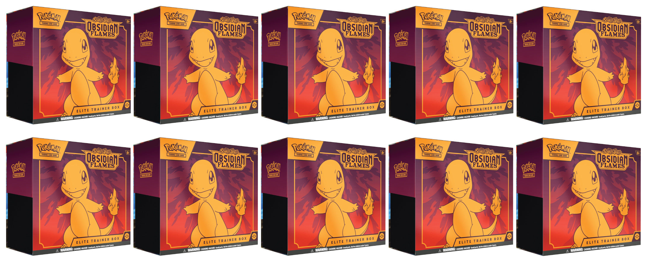 Scarlet & Violet: Obsidian Flames - Elite Trainer Box Case (ONLINE ORDER ONLY)