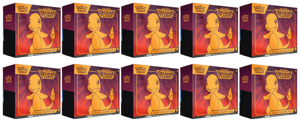 Scarlet & Violet: Obsidian Flames - Elite Trainer Box Case (ONLINE ORDER ONLY)