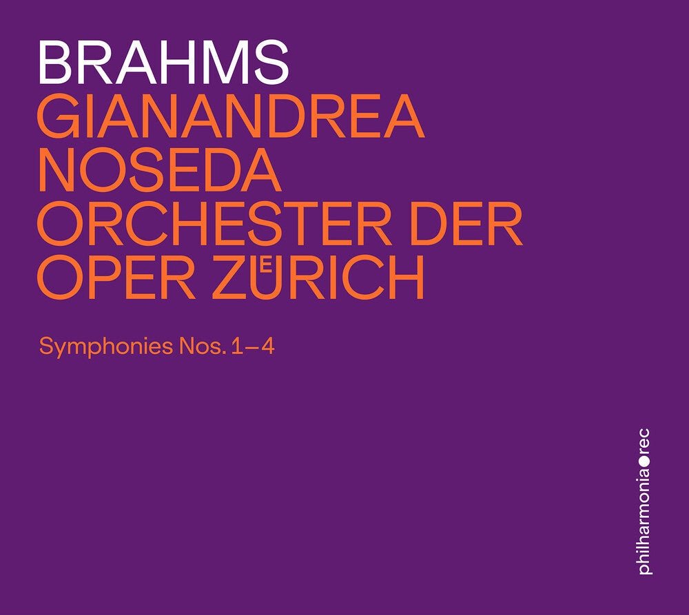Johannes Brahms: Syms 1-4 [CD]