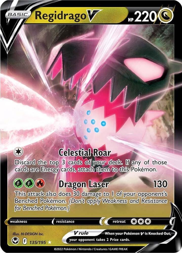 Regidrago V (135/195) [Sword & Shield: Silver Tempest] (Online Only)
