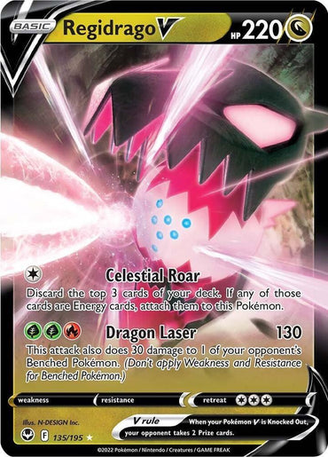 Regidrago V (135/195) [Sword & Shield: Silver Tempest] (Online Only)