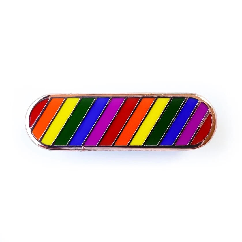 Pride Pals Flag Enamel Pin - Rainbow (ONLINE ORDER ONLY)