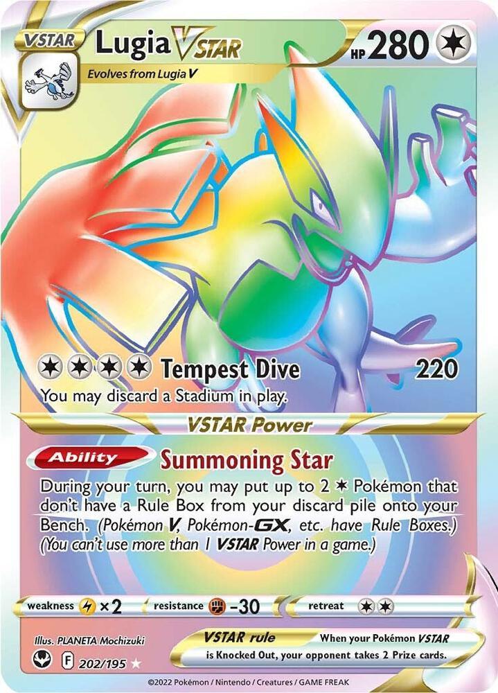 Lugia VSTAR (202/195) [Sword & Shield: Silver Tempest] (Online Only)