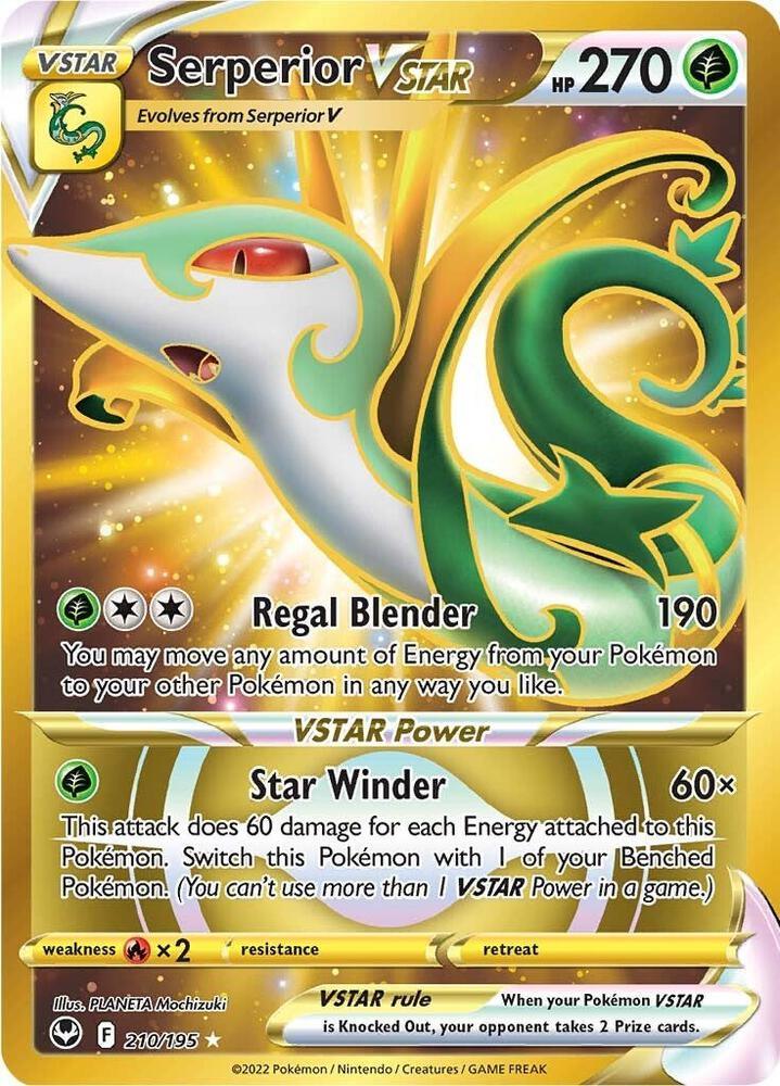 Serperior VSTAR (210/195) [Sword & Shield: Silver Tempest] (Online Only)