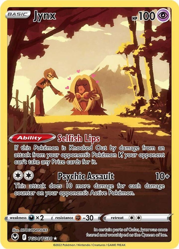 Jynx (TG04/TG30) [Sword & Shield: Silver Tempest] (Online Only)