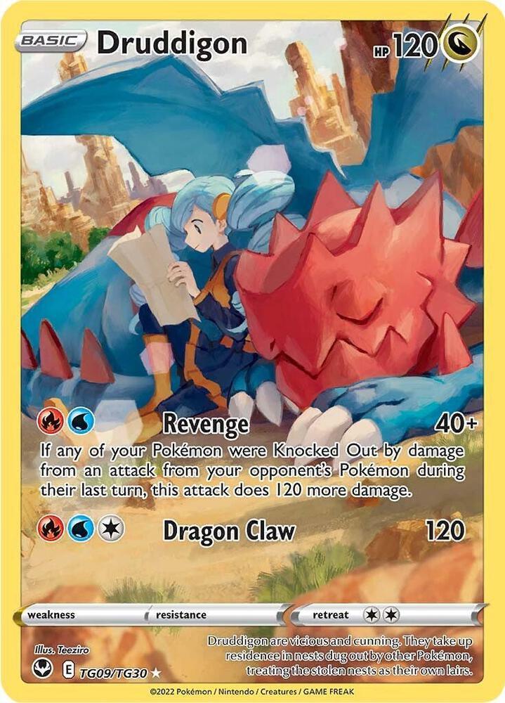 Druddigon (TG09/TG30) [Sword & Shield: Silver Tempest] (Online Only)