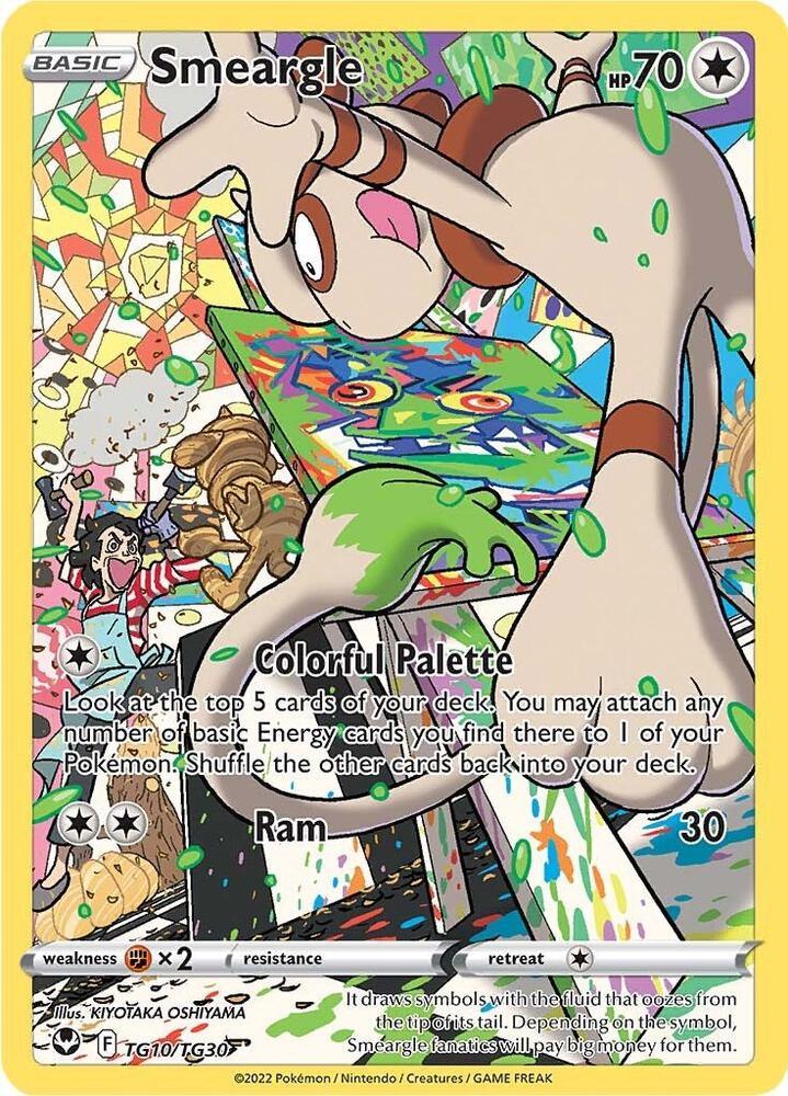 Smeargle (TG10/TG30) [Sword & Shield: Silver Tempest] (Online Only)