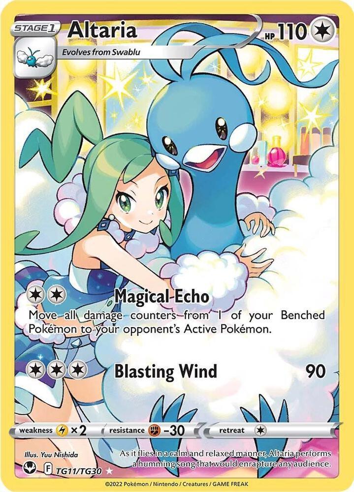 Altaria (TG11/TG30) [Sword & Shield: Silver Tempest] (Online Only)