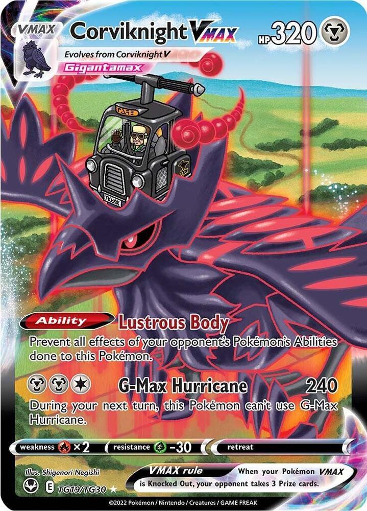 Corviknight VMAX (TG19/TG30) [Sword & Shield: Silver Tempest] (Online Only)