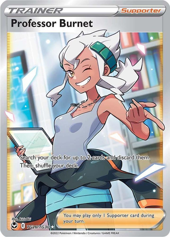Professor Burnet (TG26/TG30) [Sword & Shield: Silver Tempest] (Online Only)
