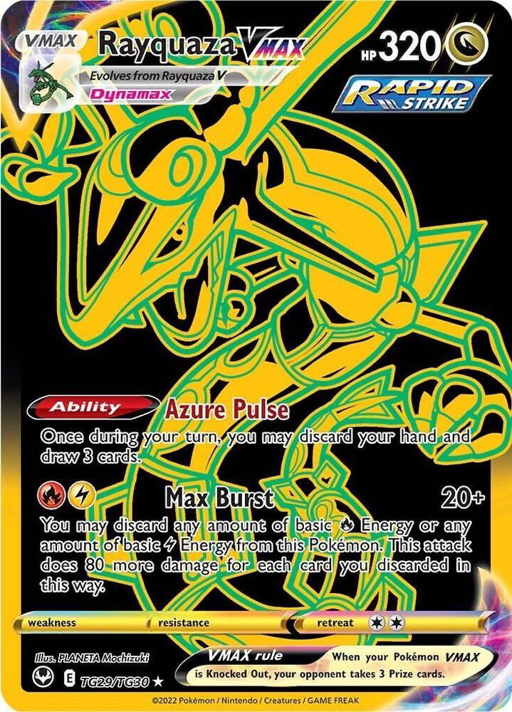 Rayquaza VMAX (TG29/TG30) [Sword & Shield: Silver Tempest] (Online Only)