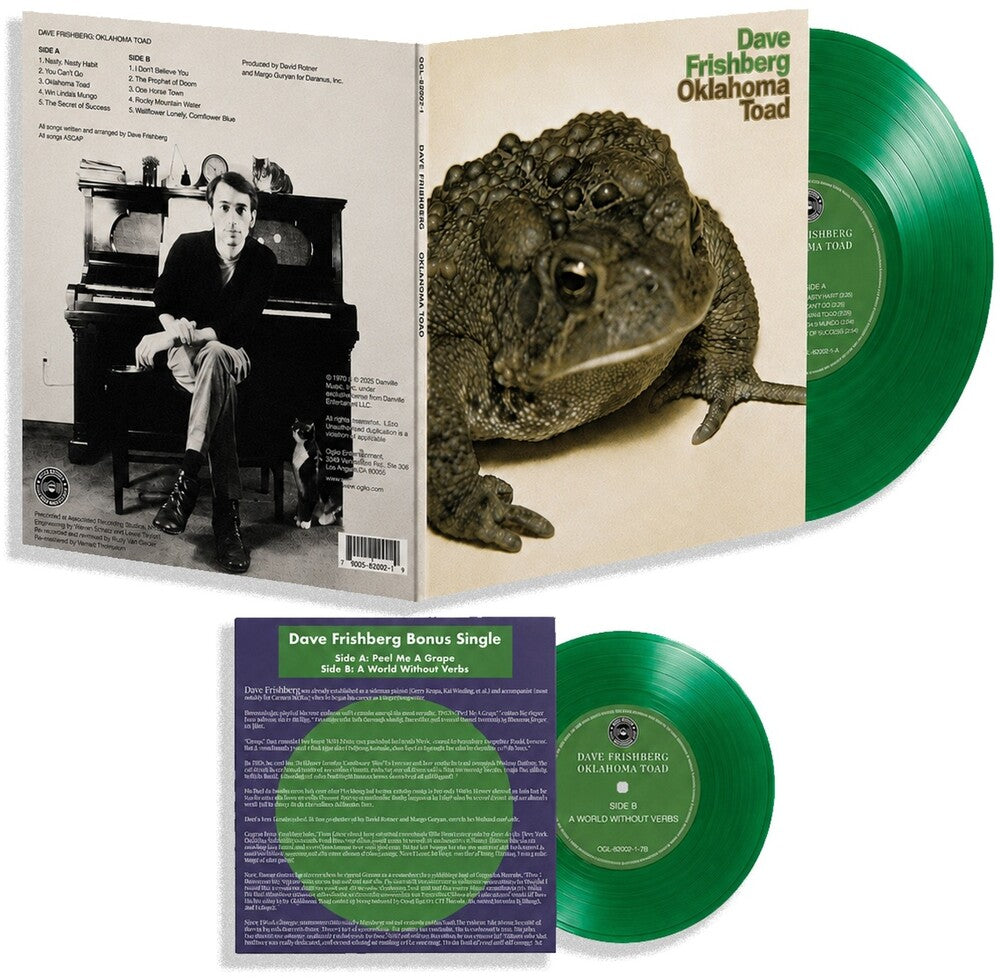 Pre-Order: Oklahoma Toad [Colored Vinyl] (Grn) (Wsv) [Reissue] (ONLINE ORDER ONLY)