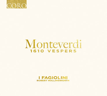 Monteverdi: 1610 Vespers [CD]
