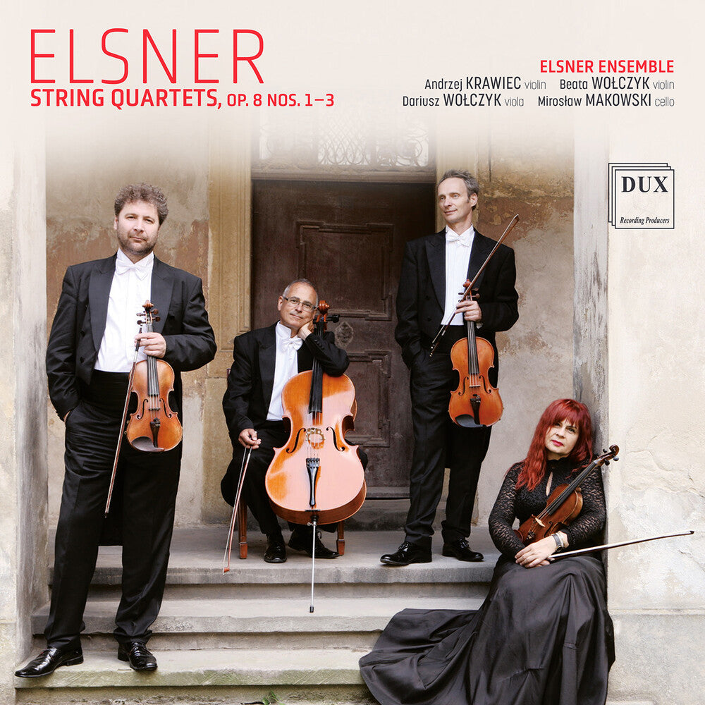 Pre-Order: Elsner: Str Quartets Op. 8 Nos. 1-3 [CD] (ONLINE ORDER ONLY)