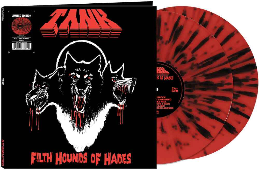 Filth Hounds of Hades - Deluxe Edition [Red/Black Splatter]