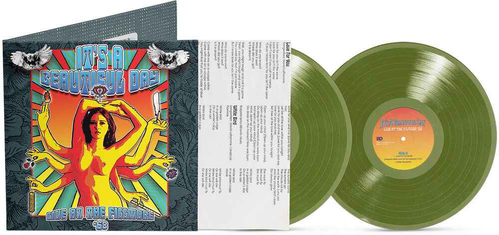 Pre-Order: Live at the Fillmore West 1968 (olive Vinyl/2lp) [LP] (ONLINE ORDER ONLY)
