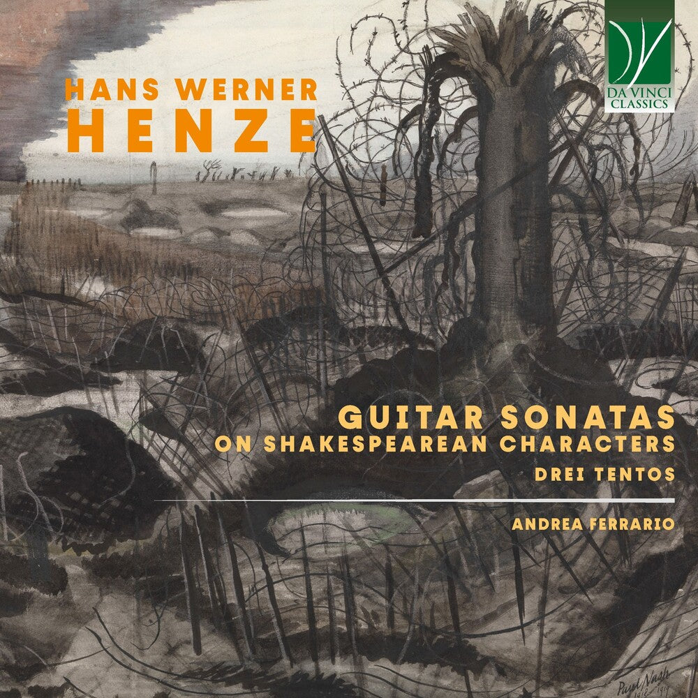 Pre-Order: Hans Werner Henze: Sonatas on Shakespearean Characters, Drei Tentos [CD] (ONLINE ORDER ONLY)