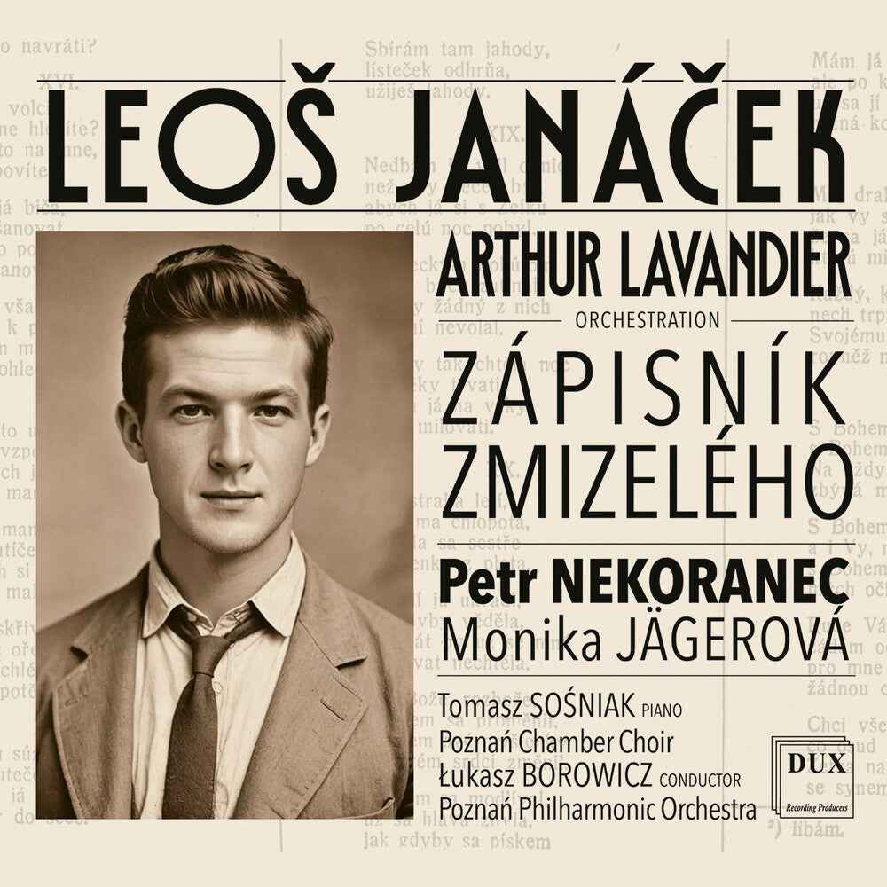 Pre-Order: Janacek: Zapisnik Zmizeleho/Diary Of One Who [CD] (ONLINE ORDER ONLY)