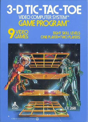 3-D Tic-Tac-Toe (Atari 2600) (Online Only)