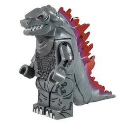 Godzilla Gray Kaiju Lego Minifigures Custom Toys (ONLINE ORDER ONLY)