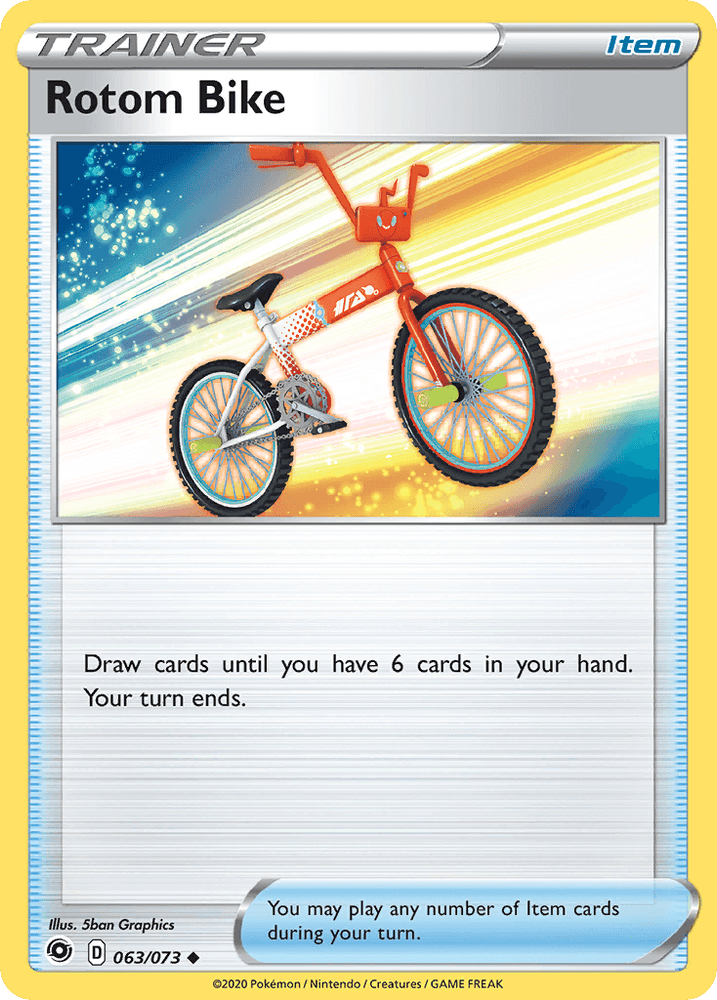 Rotom Bike (063/073) [Sword & Shield: Champion's Path] (Online Only)