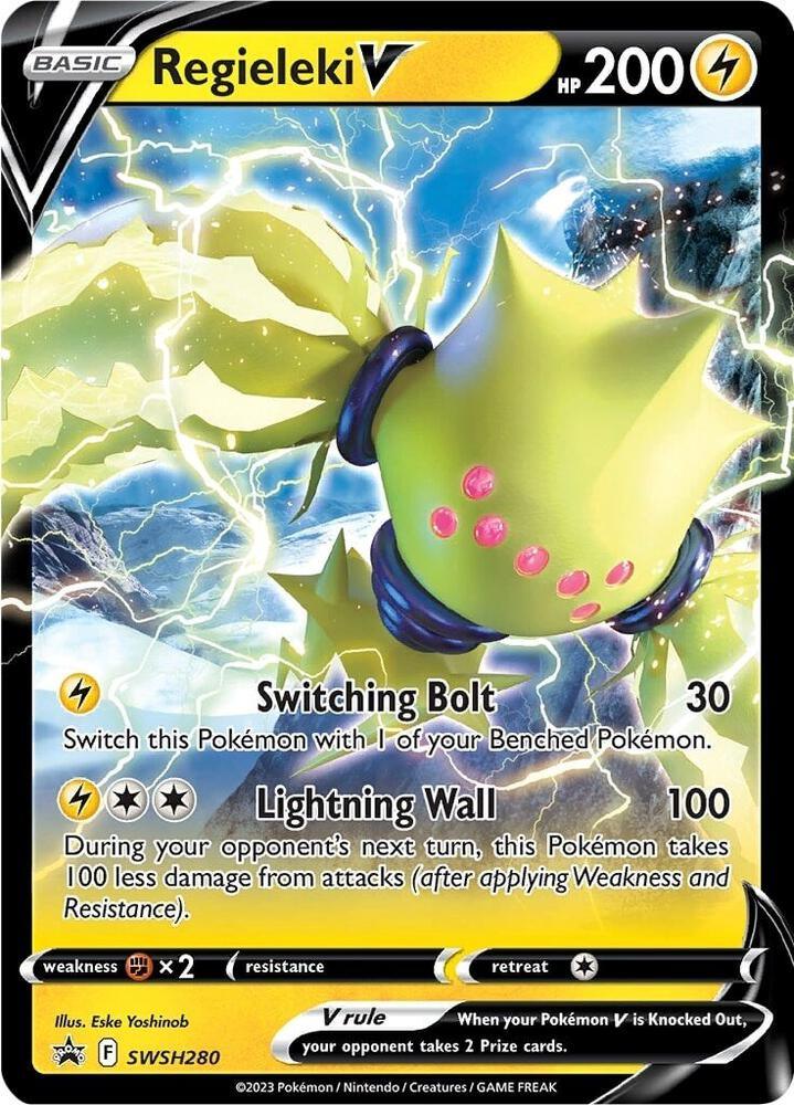 Regieleki V (SWSH280) [Sword & Shield: Black Star Promos] (Online Only)
