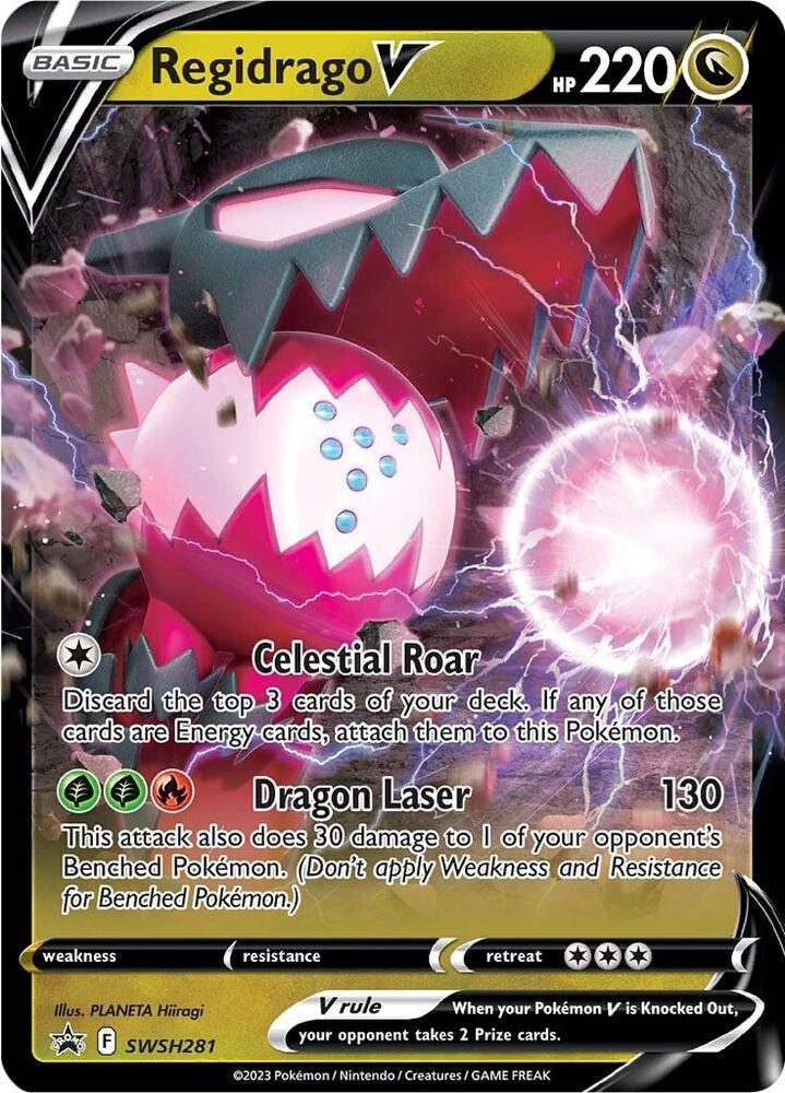 Regidrago V (SWSH281) [Sword & Shield: Black Star Promos] (Online Only)