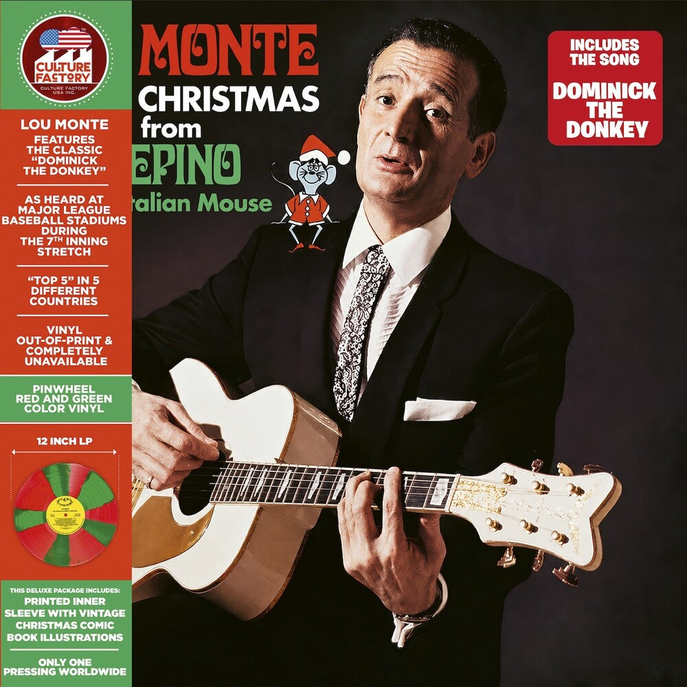 Pre-Order: Merry Christmas From Pepino The Italian Mouse [LP] (ONLINE ORDER ONLY)