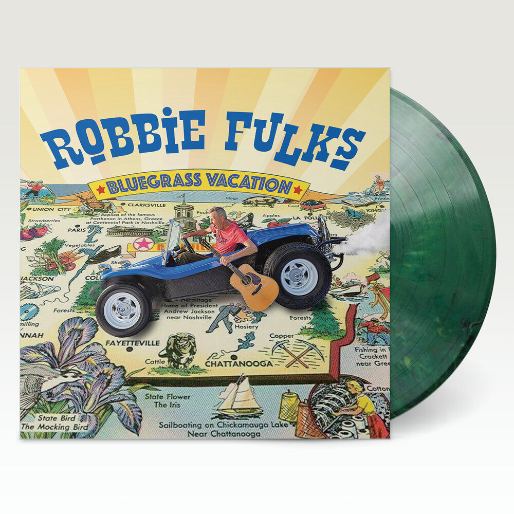 Pre-Order: Bluegrass Vacation - Blue/Green (Blue) [Colored Vinyl] (ONLINE ORDER ONLY)