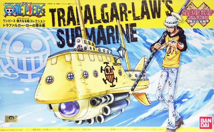 One Piece Grand Ship Collection Model Kit #002 Trafalgar-law's Submarine