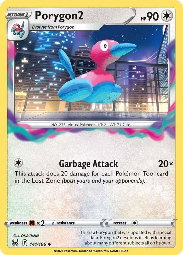 Porygon2 (141/196) [Sword & Shield: Lost Origin] (Online Only)