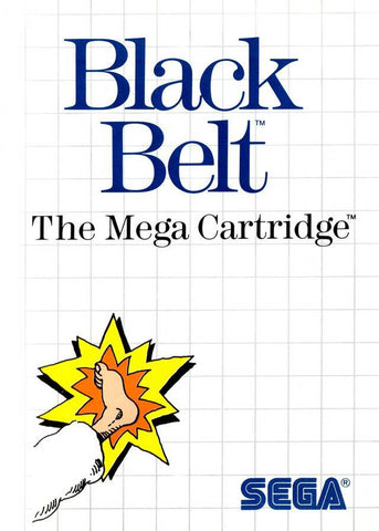 Black Belt (Sega Master System) (ONLINE ORDER ONLY)