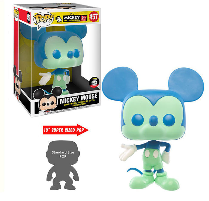 Mickey Mouse (Blue & Green, 10-Inch) 457 - Funko Shop Exclusive (Online Order Only)