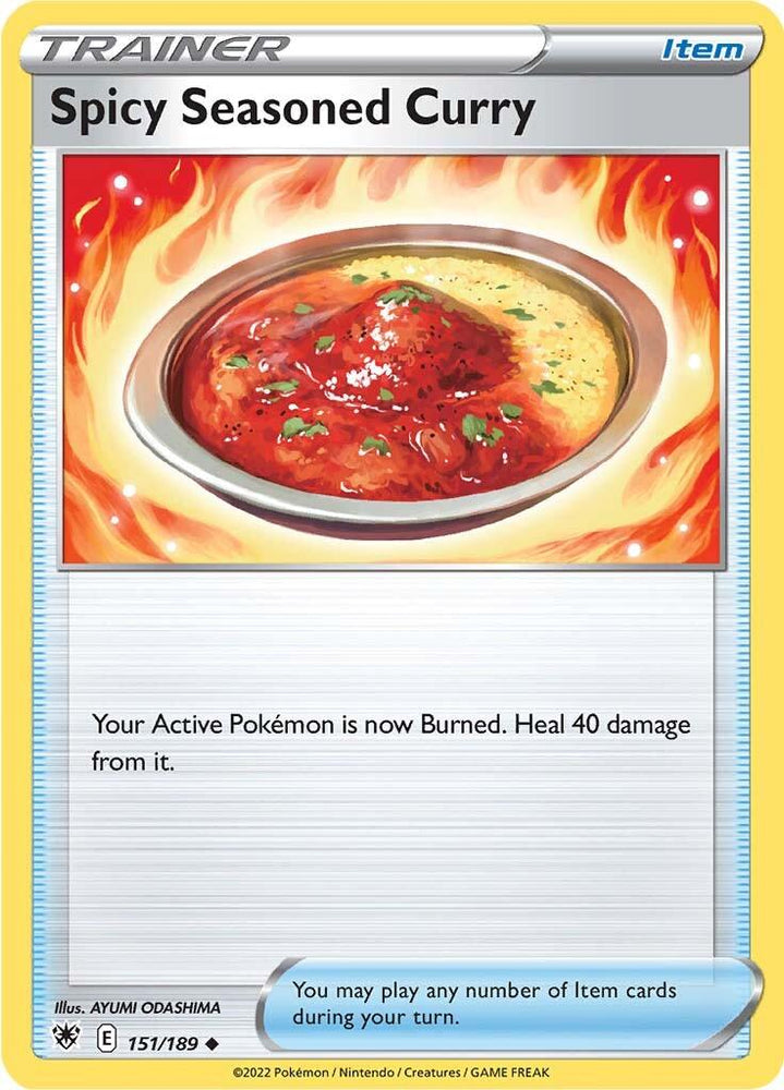 Spicy Seasoned Curry (151/189) [Sword & Shield: Astral Radiance] (Online Only)