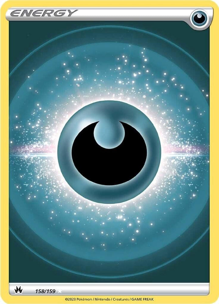 Darkness Energy (158/159) (Texture Full Art) [Sword & Shield: Crown Zenith] (Online Only)