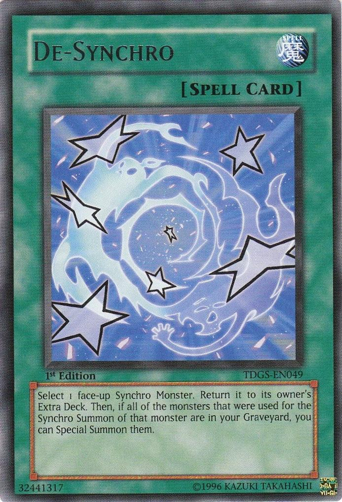 De-Synchro [TDGS-EN049] Rare (ONLINE ORDER ONLY)