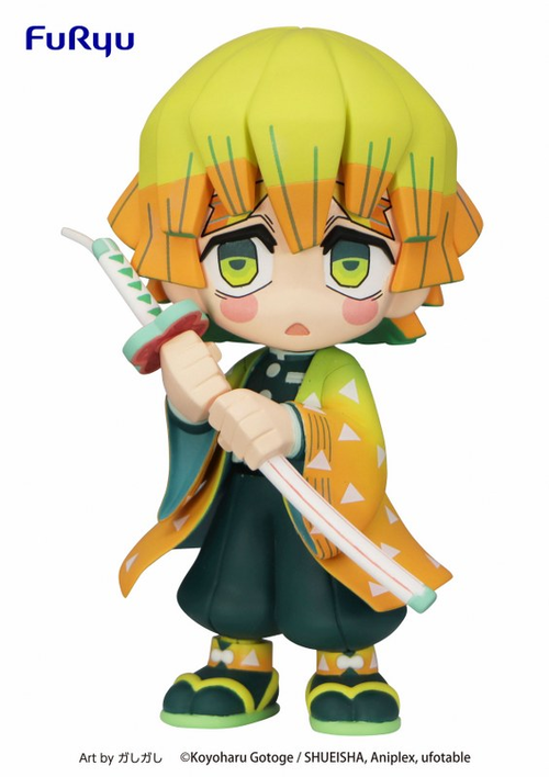 Demon Slayer (Kimetso no Yaiba) Zenitsu Agatsuma TOONIZE Figure, 4.9" Cartoon Color (ONLINE ORDER ONLY)