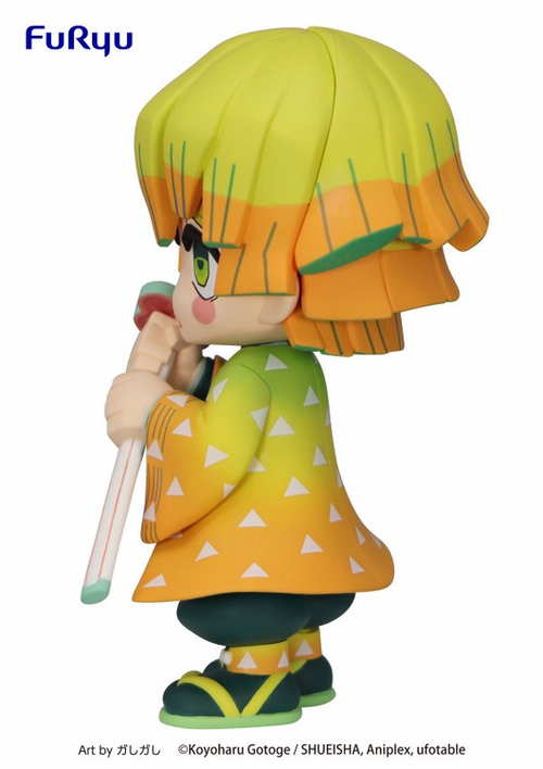 Demon Slayer (Kimetso no Yaiba) Zenitsu Agatsuma TOONIZE Figure, 4.9" Cartoon Color (ONLINE ORDER ONLY)