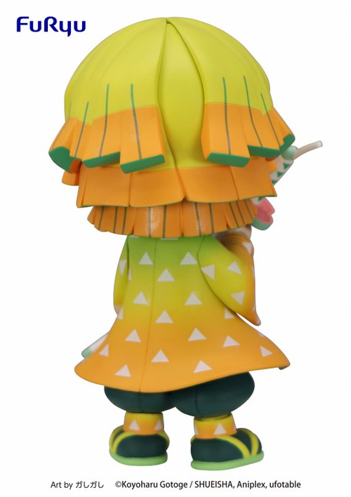 Demon Slayer (Kimetso no Yaiba) Zenitsu Agatsuma TOONIZE Figure, 4.9" Cartoon Color (ONLINE ORDER ONLY)