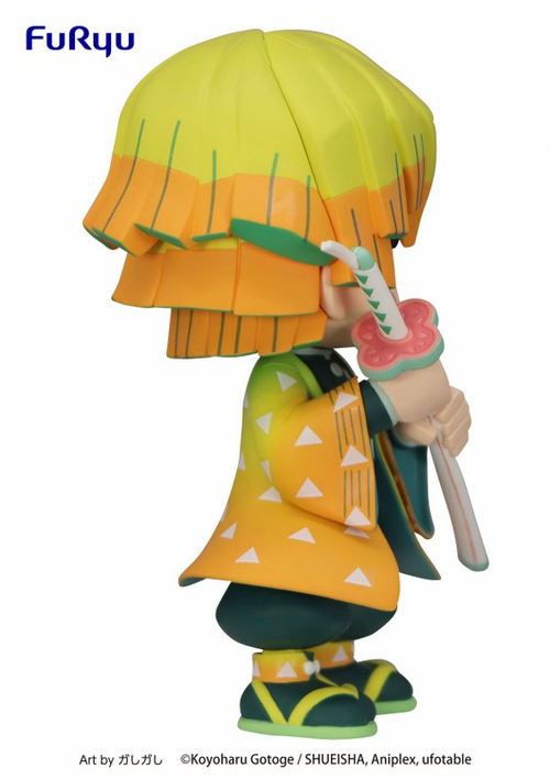 Demon Slayer (Kimetso no Yaiba) Zenitsu Agatsuma TOONIZE Figure, 4.9" Cartoon Color (ONLINE ORDER ONLY)