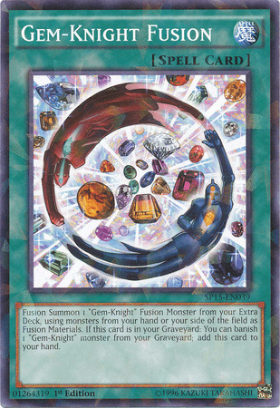 Gem-Knight Fusion [SP15-EN039] Shatterfoil Rare (ONLINE ORDER ONLY)