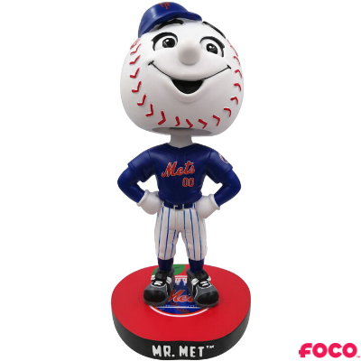 New York Mets Apple Base Bobbleheads (ONLINE ORDER ONLY)