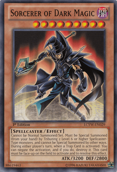 Sorcerer of Dark Magic [LCYW-EN029] Common (ONLINE ORDER ONLY)