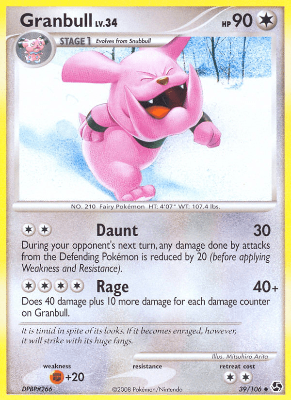 Granbull (39/106) [Diamond & Pearl: Great Encounters] (Online Only)